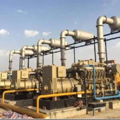 भारत 5×1000kW प्राकृतिक गैस जेनसेट और गैस इंजीनियरिंग द्वारा संचालित कंप्रेसर सेट के 4 सेट