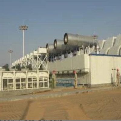 नाइजर 6×1.2MW गैस जेनसेट + 1×800kW डीजल जेनसेट
