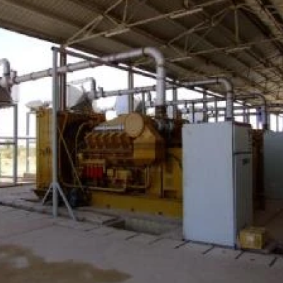 चाड 5×1000kW डीजल जेनसेट